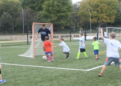 Matt Besler of Sporting KC at Bishop Sullivan Center Defend Against Hunger